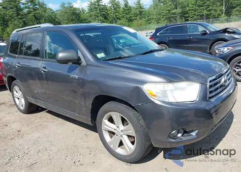 2010 Toyota Highlander Limited from USA, damaged, VIN 5TDDK3EH8AS017736